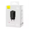 Baseus Wandladegerät GaN5 40 W, 2x USB-C (Schwarz)
