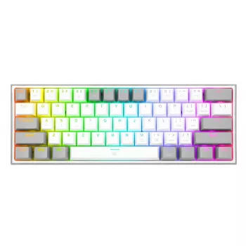 Redragon K617 Fizz RGB 60% kabelgebundene mechanische Gaming-Tastatur, Schwarz