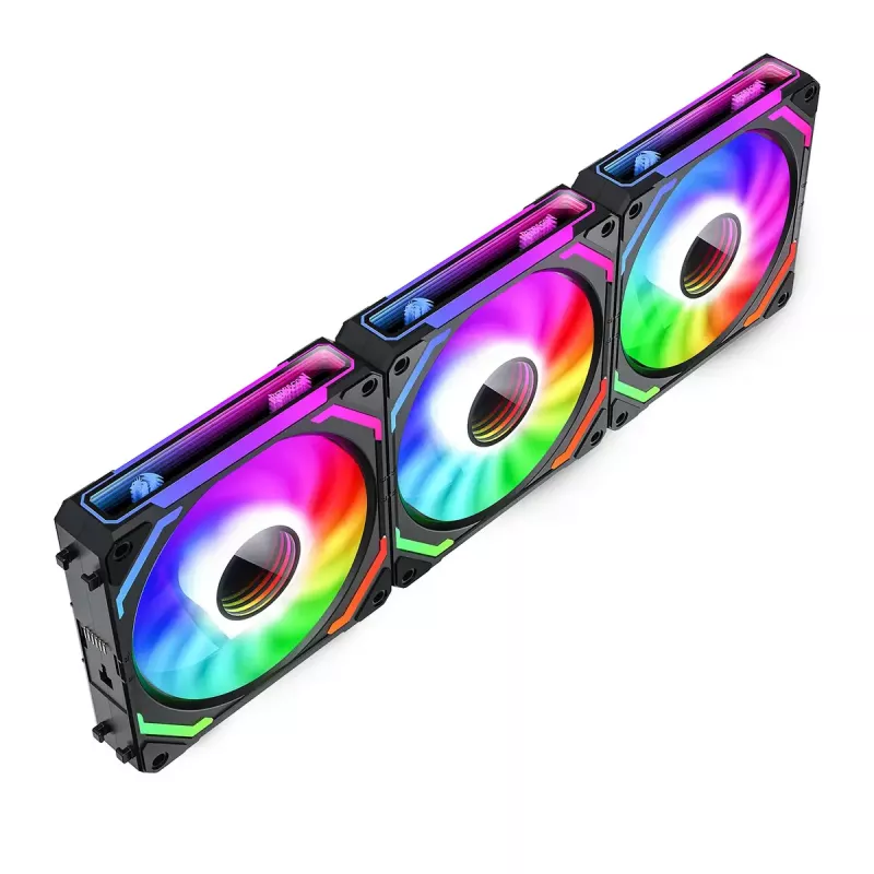 Redragon GC-F012 120 mm Gehäuselüfter-Set, 3er-Pack