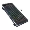 Mechanische Tastatur REDRAGON K708-RGB-PRO mit USB, RF Wireless und Bluetooth, 1,5 m Kabel, schwarz, 0,76 kg