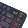 Mechanische Tastatur REDRAGON K708-RGB-PRO mit USB, RF Wireless und Bluetooth, 1,5 m Kabel, schwarz, 0,76 kg
