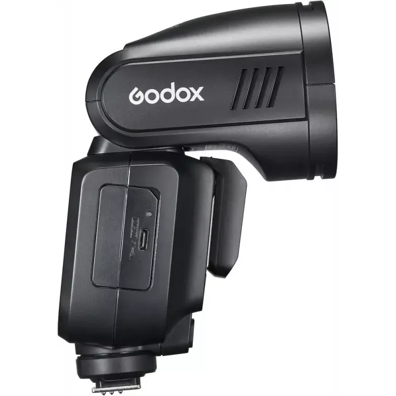 Flash Godox V100-F für Fujifilm — tragbarer Lithium-Ionen-Aufsteckblitz