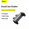 Aktive Halterung Baseus Steel Cannon Mobiltelefon Schwarz Silber