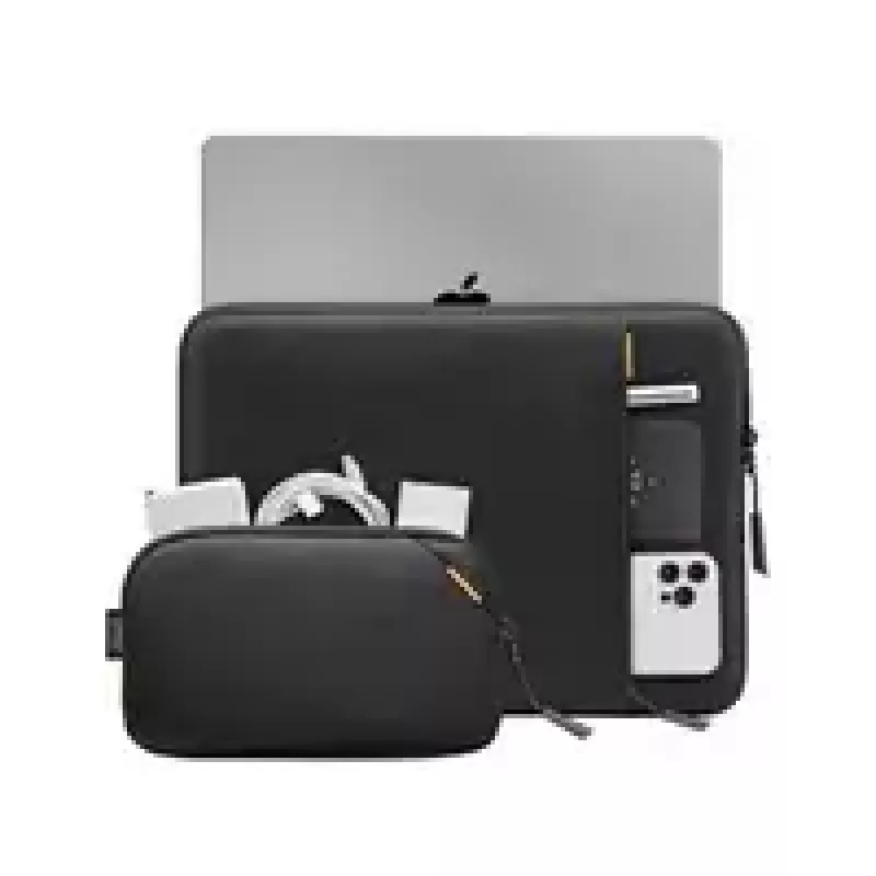 tomtoc Defender-A13 Laptop-Hüllen-Set 16 Zoll, schwarz (A13F2DV)