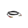 Audio-Kabel RCA Stecker auf Stecker 1,8 m Kramer Electronics 2xRCA