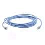 Kramer C-UNIKat-75 Ethernet-Patchkabel, RJ-45, CAT6a U/FTP, 22,9 m, blau