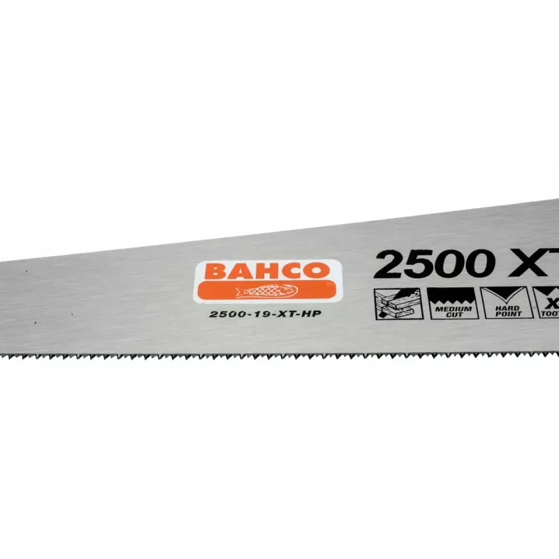 Rückensäge Bahco 2500-19-XT-HP 47,5 cm Schwarz Orange Edelstahl