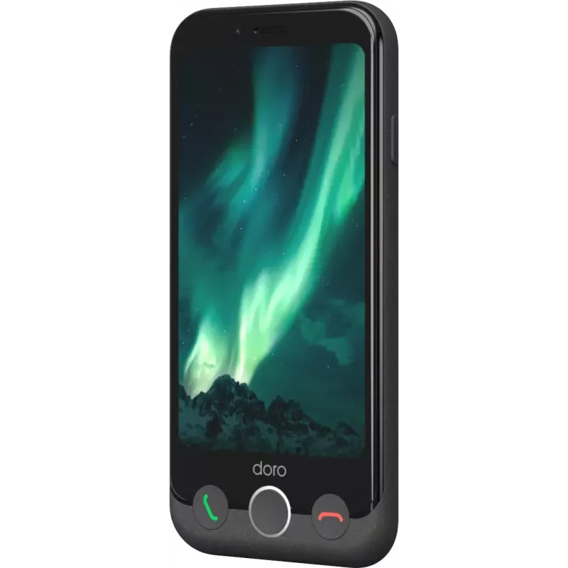 Smartphone Doro Aurora 11 4.5 Zoll Dual SIM Android 14 4 GB 64 GB 3000 mAh Graphit