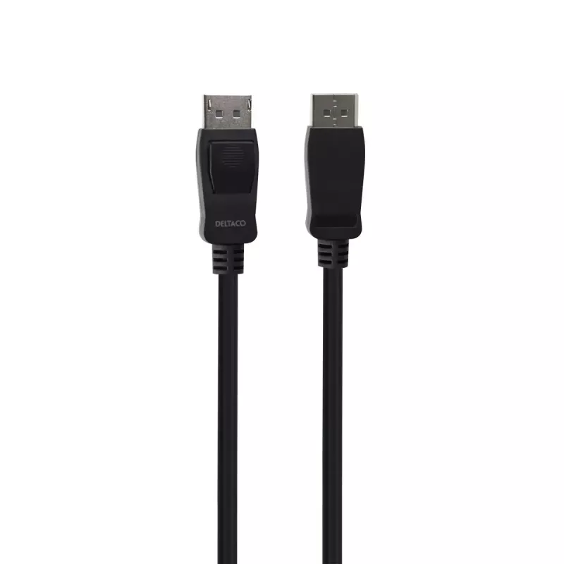 DisplayPort-Kabel Deltaco DP8K-1050-LSZH 5 m Schwarz