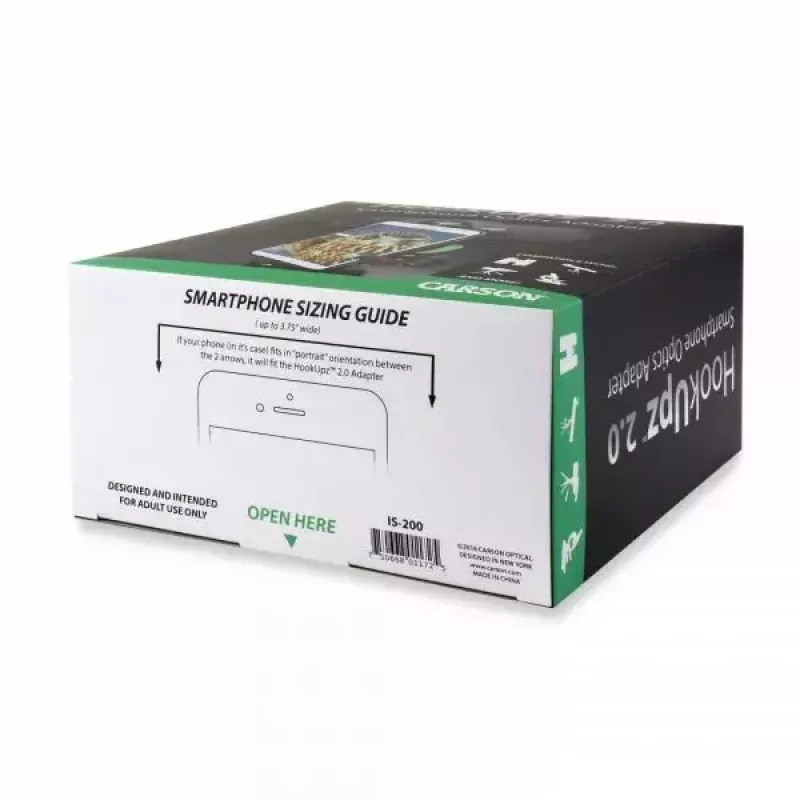 Teleskopkamera-/Smartphone-Halterung Carson HookUpz 2.0 Breite 109 mm Tiefe 58 mm Höhe 114 mm