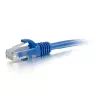 Netzwerkkabel C2G 2m Cat5e RJ-45 U/UTP Blau