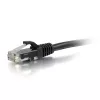 C2G 0.5m Cat5e Booted Unshielded Netzwerk-Patchkabel Schwarz