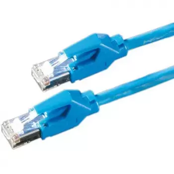 S/FTP-Patchkabel Draka Comteq Cat6 Blau 15 m