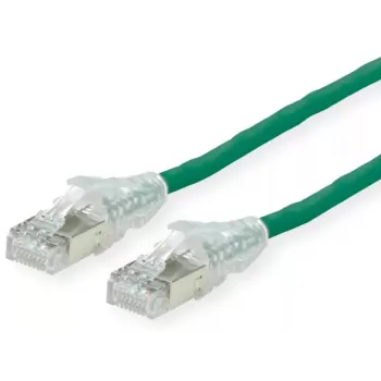 Netzwerkkabel Dätwyler Cables 21.05.0513 Grün 1 m Cat6a S/FTP