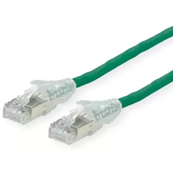 Netzwerkkabel Dätwyler 21.05.0553 Grün 5 m Cat6a S/FTP