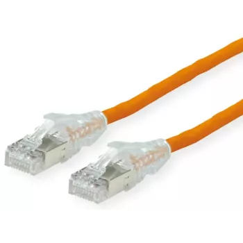 Netzwerkkabel Dätwyler 21.05.0507 Orange 0,5m Cat6a S/FTP