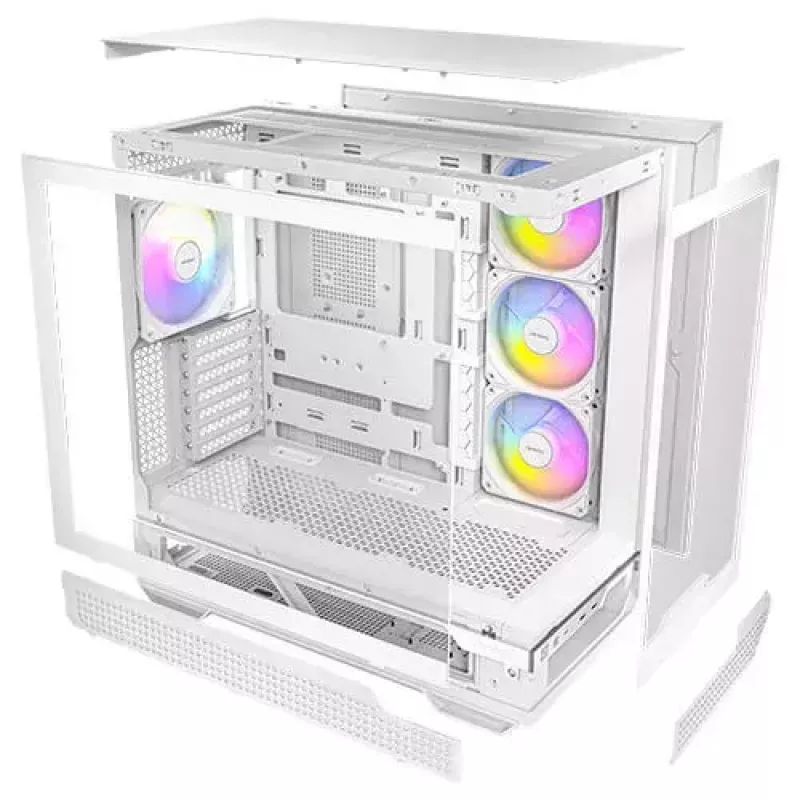 PC-Gehäuse Antec C7 ARGB Midi Tower Weiß
