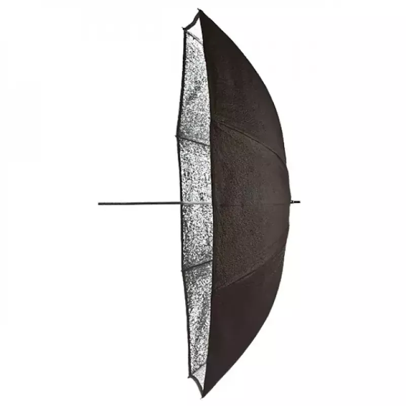 Reflektorschirm Schwarz Silber Transparent Elinchrom 26062 Durchmesser 83 cm