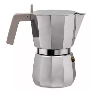 Moka-Kanne Alessi Moka 0,07 L Grau