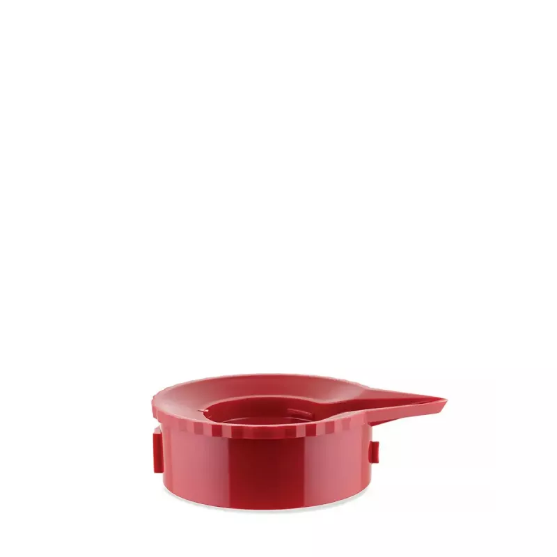 Alessi Plisse Thermoskanne 1 L, Rot