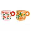 Tassen-Set BIALETTI PFRUIT004 — 2-teilige Universalbecher, mehrfarbig