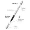 Stylus Pen SBS TTTATTOPROTRIO Schwarz Silber Universal Mobile Kompatibilität