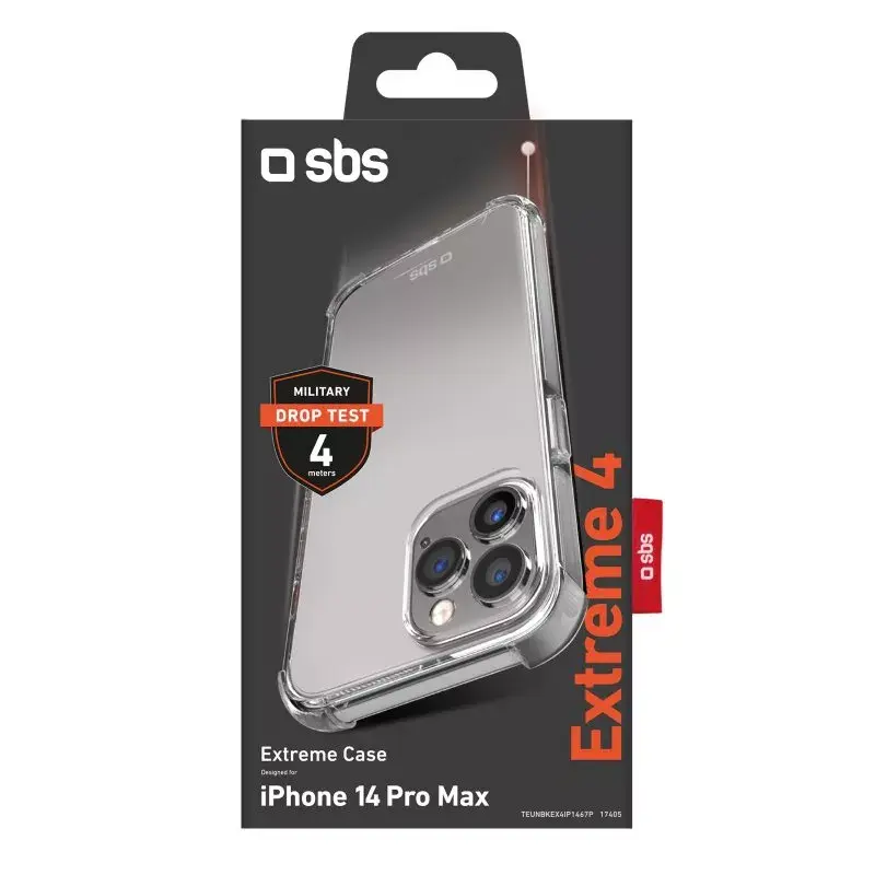 Abdeckung SBS TEUNBKEX4IP1467 für iPhone 14 Plus 17 cm Transparent
