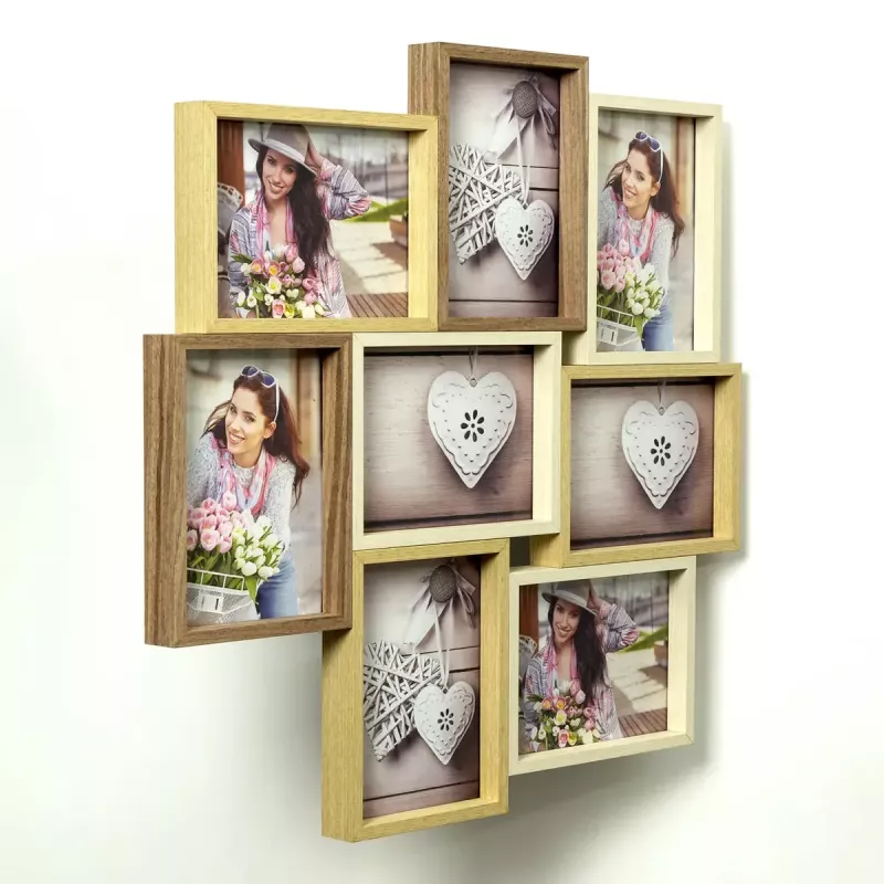 Bilderrahmen-Set ZEP Montreaux Beige Braun TY013