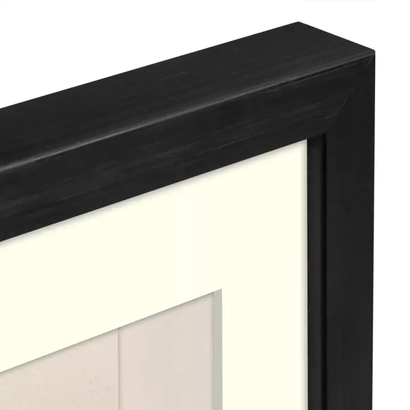 Einzelbilderrahmen ZEP V4568B Schwarz Holz 170x220 mm