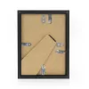 Einzelbilderrahmen ZEP V4568B Schwarz Holz 170x220 mm