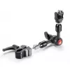 Stativzubehör Manfrotto 244MICROKIT — schwarz, 1/4 Zoll Anschlussgewinde, 3 kg maximale Belastung