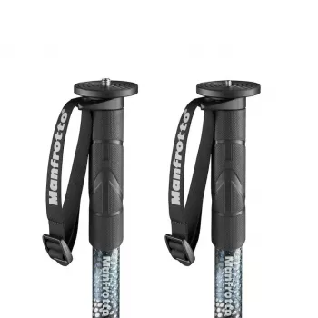 Manfrotto Element MII Aluminium-Einbeinstativ, Schwarz (MMELMIIA5BK)