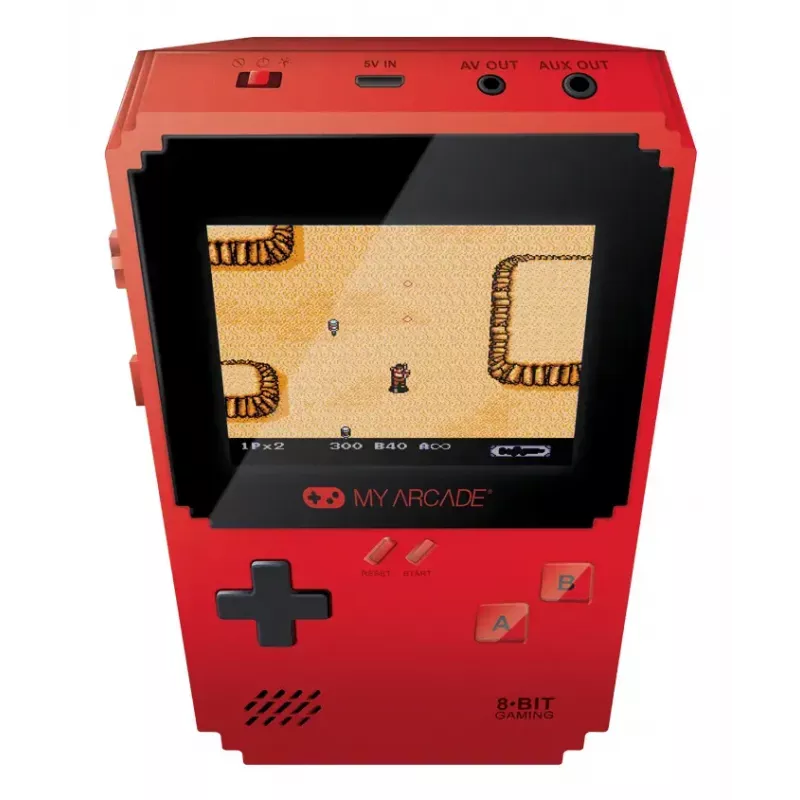 dreamGEAR My Arcade Pixel Classic Handheld-Spielkonsole, 300 integrierte Spiele