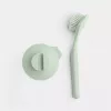Brabantia SinkSide Spülbürste mit Saugnapfhalter, Jadegrün