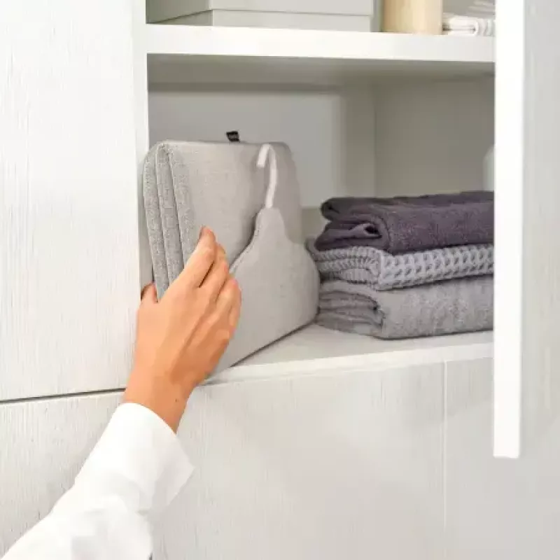Brabantia zusammenklappbares Dampfbrett, grau