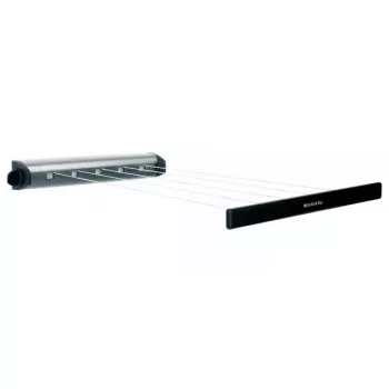 Wandmontierbare Wäscheleine Brabantia Pull-Out Drying Lines Set 2 Stk. Edelstahl