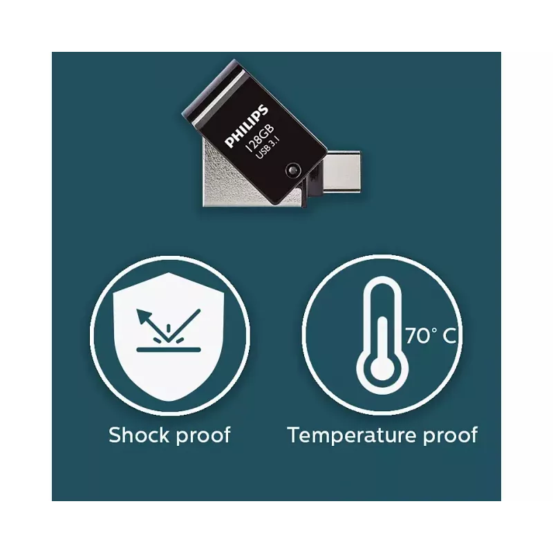USB-Stick Philips 128 GB USB Typ-A 3.2 Gen 1 FM12DC152B/00