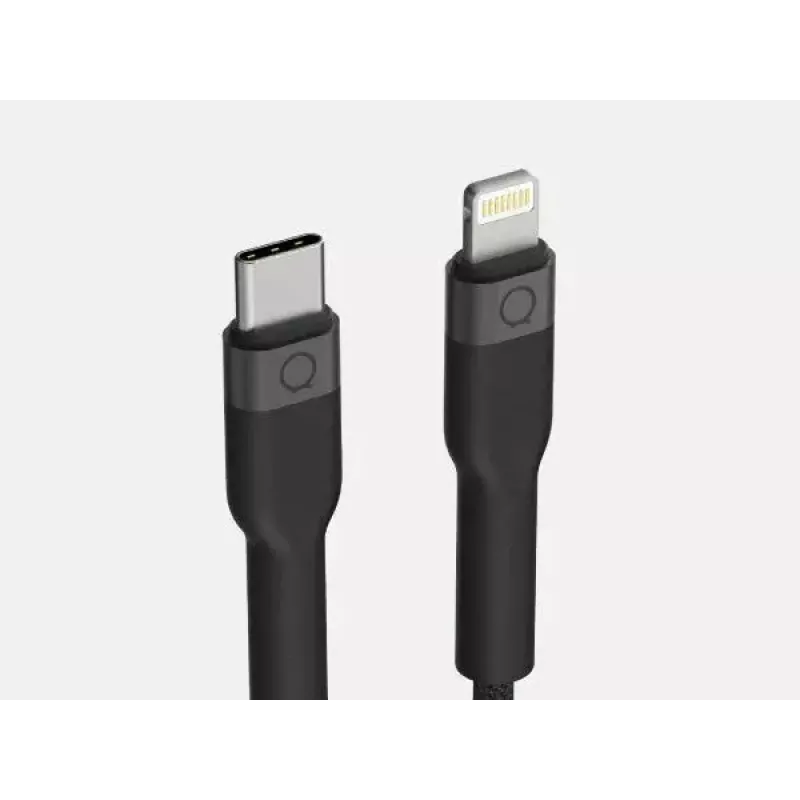 USB-C auf Lightning Kabel LINQ byELEMENTS 2 m MFi zertifiziert Schwarz