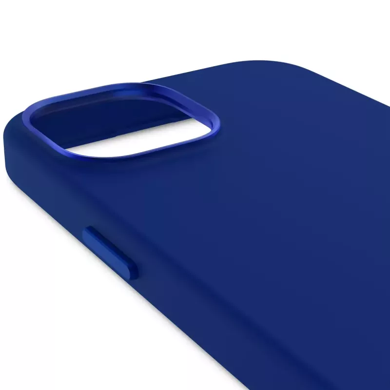 Abdeckung Decoded iPhone 15 Plus 17 cm Blau