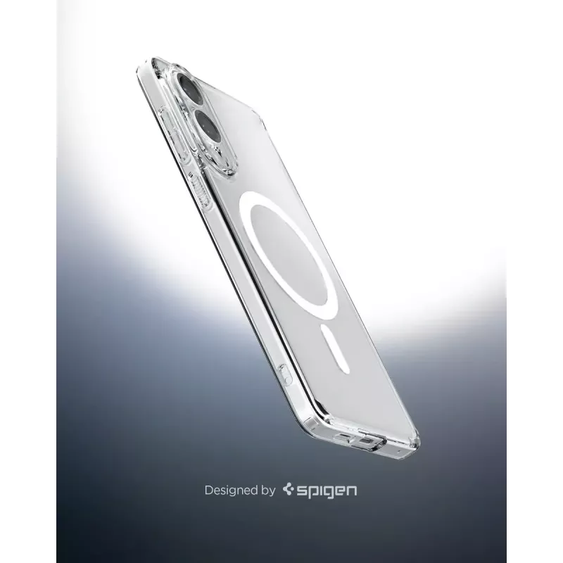 Cover Spigen Galaxy S25 Edge Clear White Transparent 6.7 Zoll