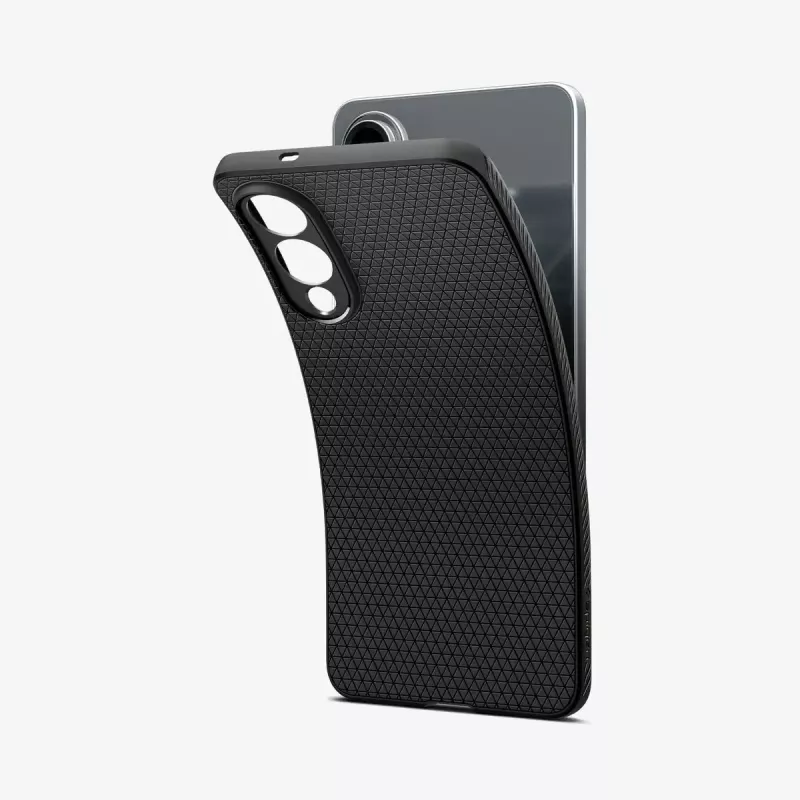 Cover Spigen Galaxy S25 Edge Schwarz Matt Monochromatisch
