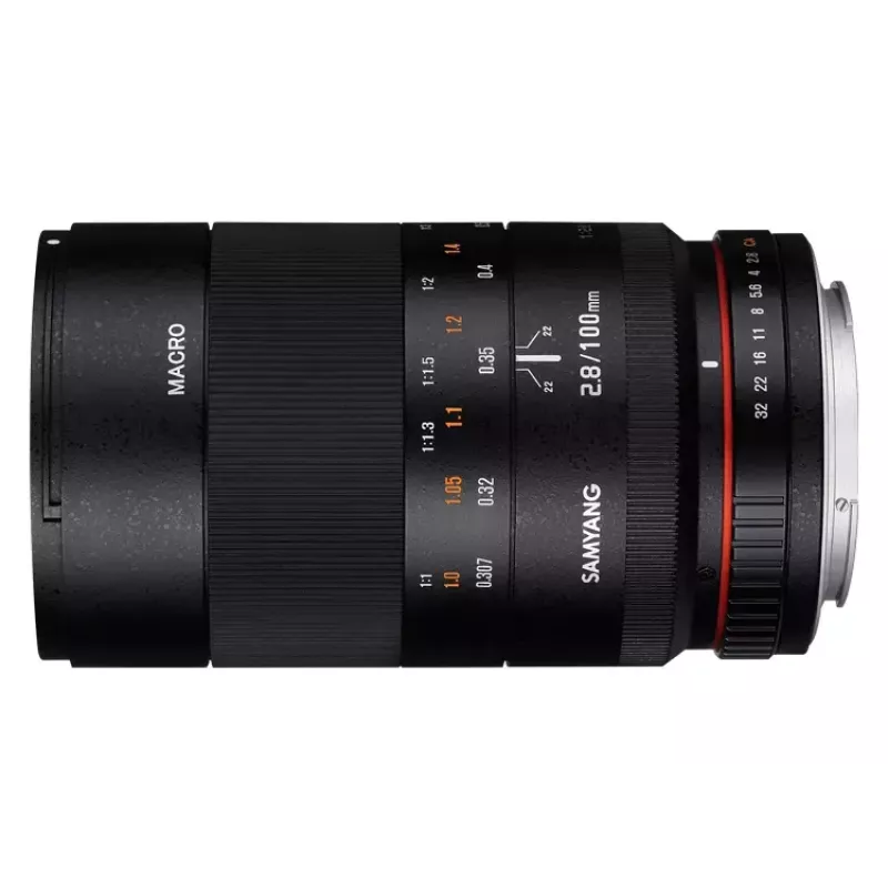 Festbrennweitenobjektiv Samyang 100mm F2.8 ED UMC MACRO