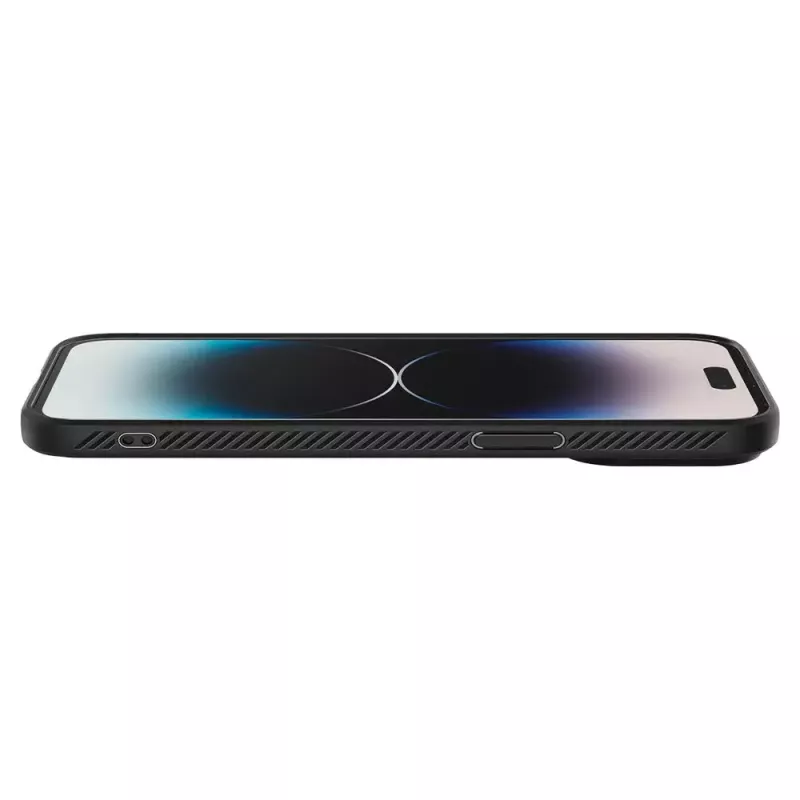 Cover Spigen Liquid Air iPhone 14 Pro Max 17 cm Schwarz