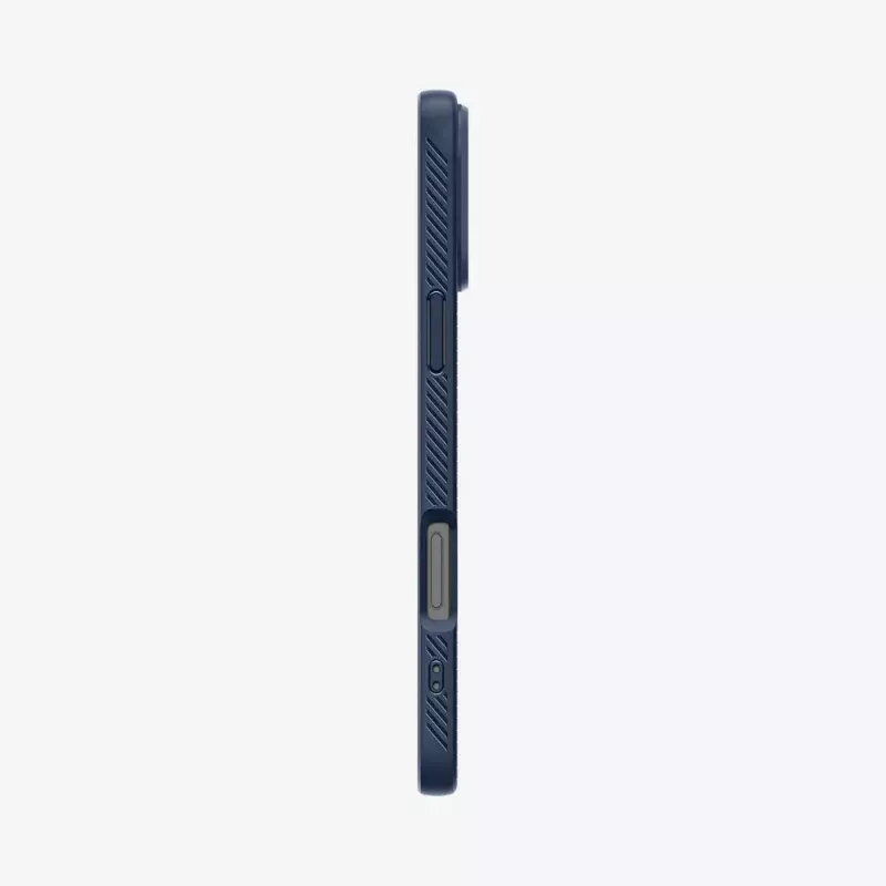 Spigen Liquid Air Handyhülle Abdeckung Navy für iPhone 16 Pro