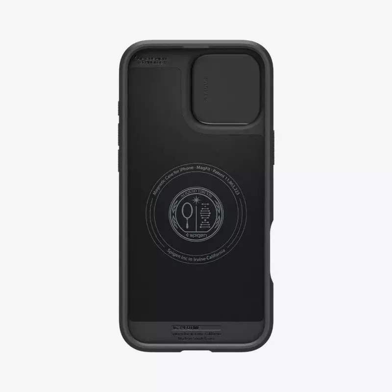 Spigen Optik Armor Handyhülle Cover Schwarz für iPhone 16 Pro