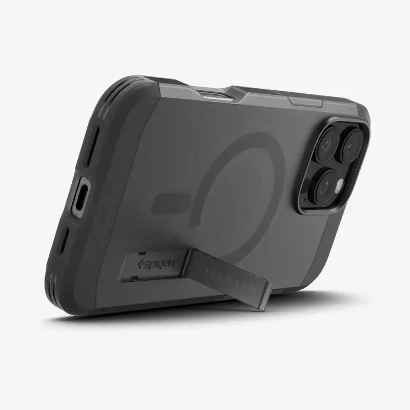 Abdeckung Spigen Tough Armor AI MagFit iPhone 16 Pro Max Schwarz