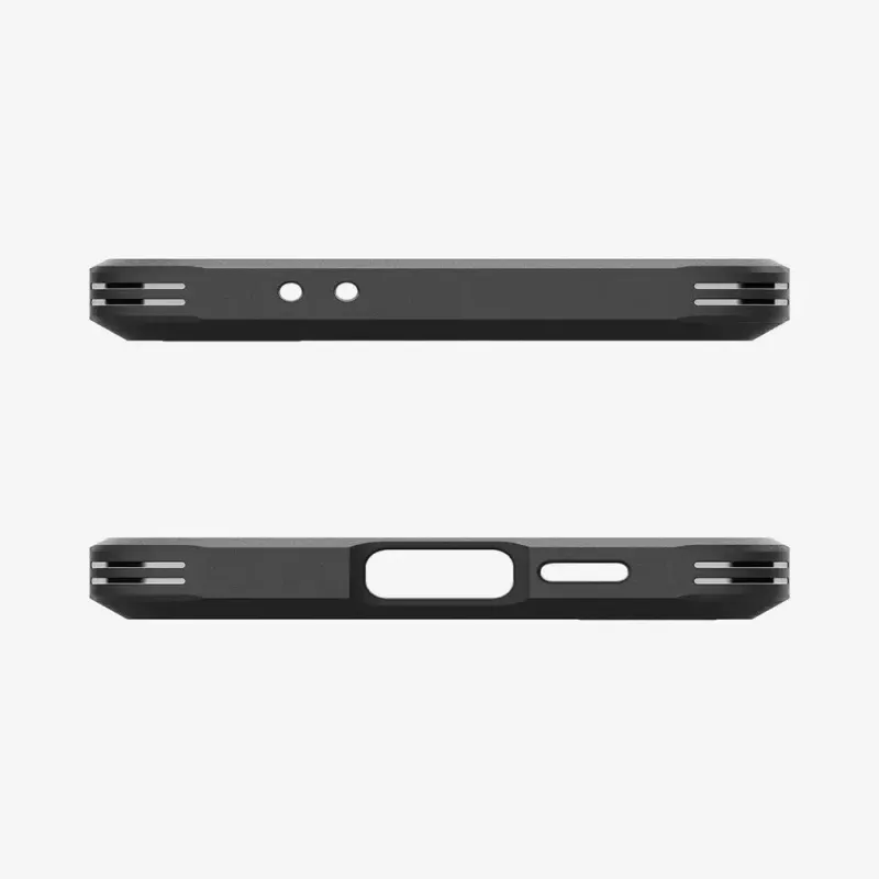 Abdeckung Spigen Tough Armor Galaxy S24 FE Schwarz Desktop-Stand