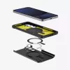 Abdeckung Spigen Tough Armor Galaxy S24 FE Schwarz Desktop-Stand