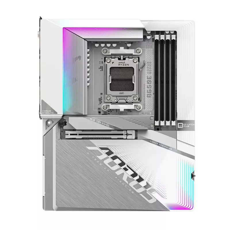 Motherboard GIGABYTE B650E AORUS STEALTH ICE, AMD B650E, Socket AM5, ATX