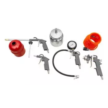 Druckluftzubehör-Set Zipper ZI-COMZUB5 5 Stück 5 m Schlauch